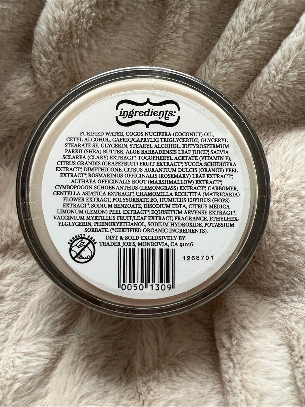 2 for $20 ✨ NIB/NWT/SEALED • Trader Joe's Coconut Body Butter • 8oz (full size) - Picture 3 of 9